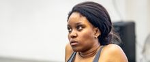 In Rehearsals for ECHO, with Amara Okereke and Kyle Rowe
