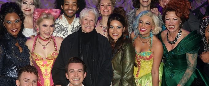 Photos: Glenn Close Visits BAD CINDERELLA on Broadway Photos
