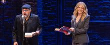 First Look at CELEBRITY AUTOBIOGRAPHY With Rita Wilson, Bobby Moynihan, Kenan Thompso