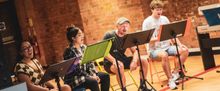 Flash: Inside Rehearsal For FROM HERE at Chiswick Playhouse