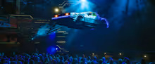 First Look at the Flying DeLorean in BACK TO THE FUTURE: THE MUSICAL