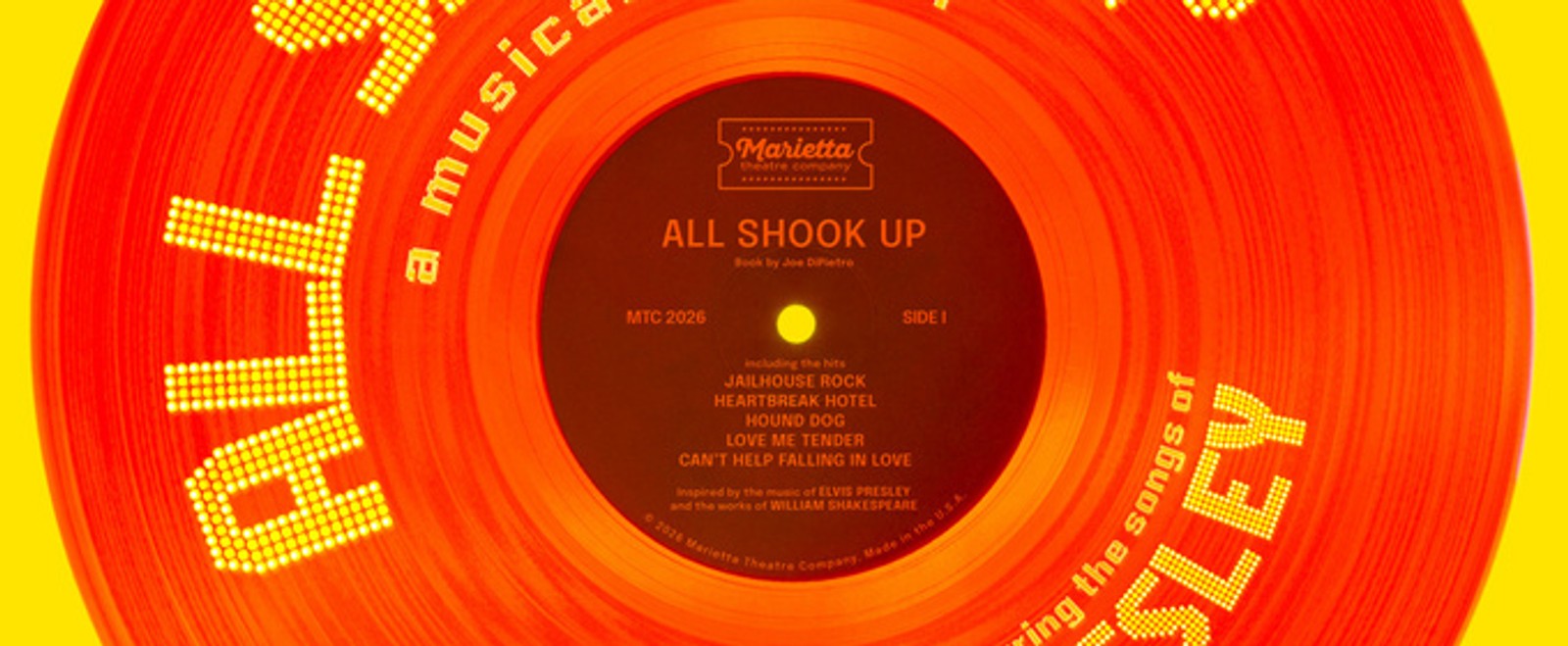 ALL SHOOK UP to Rock Marietta Theatre Company Stage