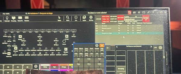 Student Blog: 12 Hours, 1 Brain Cell, Infinite Cues- Tech Week
