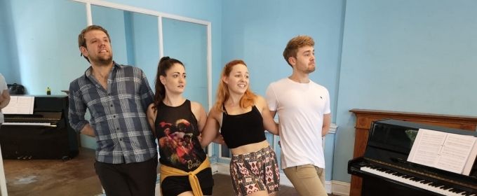 Photo Flash: New Rehearsal Photos From I WISH MY LIFE WERE LIKE A MUSICAL in Edi Photos