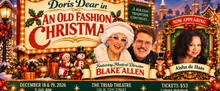 Aisha de Haas to Join THE DORIS DEAR CHRISTMAS SPECIAL at the Triad Theater
