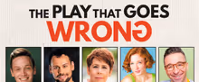 Cast Set For THE PLAY THAT GOES WRONG at Beef & Boards Dinner Theatre