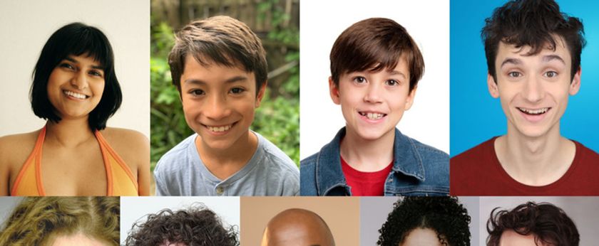 Cast Set for A WRINKLE IN TIME at Lifeline Theatre's Season Photo