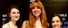 On the Red Carpet For GIRLS WHO WALKED ON GLASS At Alchemical Studios