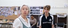 HANDBAGGED in Rehearsals at Queen's Theatre Hornchurch