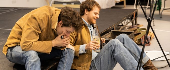 Photos: Mike Faist and Lucas Hedges in Rehearsal For BROKEBACK MOUNTAIN @sohop Photos