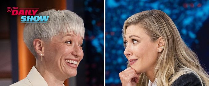Megan Rapinoe Visits THE DAILY SHOW to Discuss New Podcast and Activism