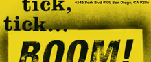 TICK, TICK... BOOM! Will Come to Diversionary Theatre in September