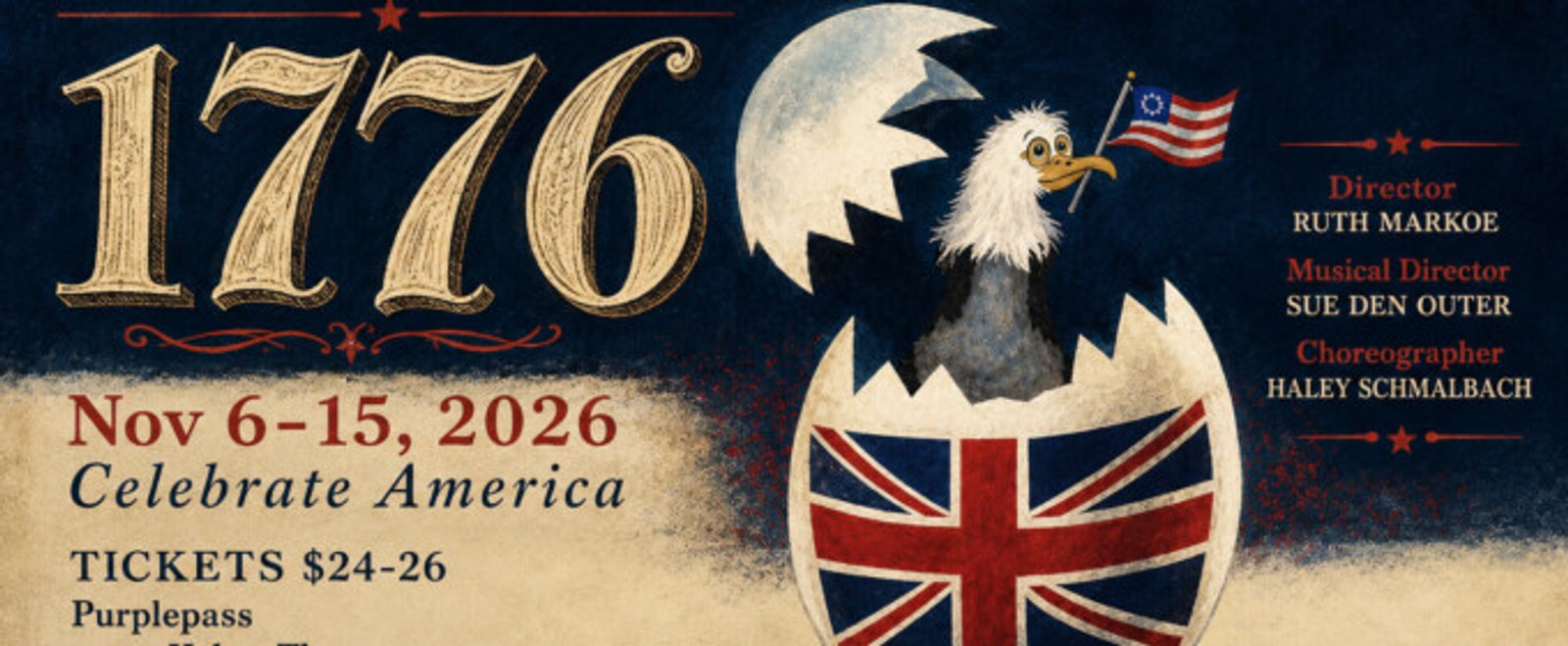 1776 Will Open at Kelsey Theatre