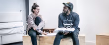 Flash: Inside Rehearsals for Lucy Prebble's THE EFFECT at the Boulevard Theatre