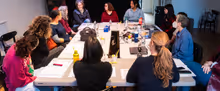 Inside Rehearsals For World Premiere Of Cate Wiley's SHELTERED With The Cell Theatre