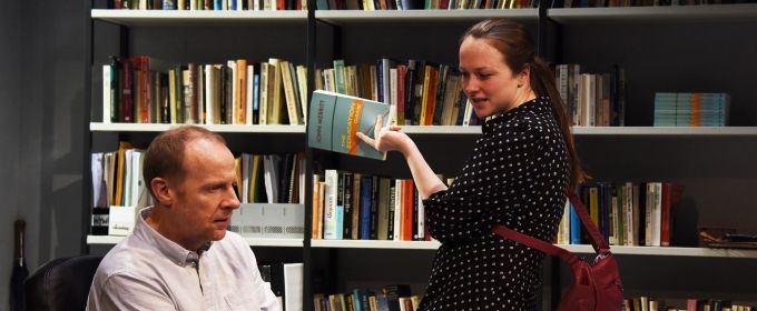 Photo Flash: See Rosie Sheehy and Jonathan Slinger in OLEANNA at Theatre Royal B Photos