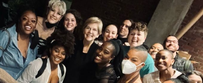 Photo: Senator Elizabeth Warren Attends 1776 At American Repertory Theater Photos