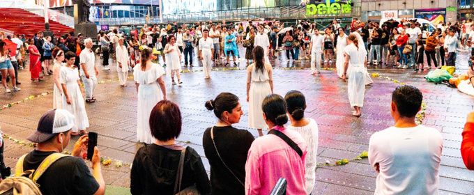 UNFORGOTTEN: BUTOH FOR 9/11 to Return to Times Square, Presented by Vangeline Theater