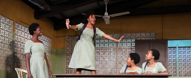 SCHOOL GIRLS; OR, THE AFRICAN MEAN GIRLS PLAY Will Make Broadway Premiere