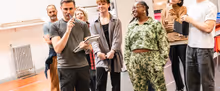 HERE & NOW - THE OFFICIAL STEPS MUSICAL in Rehearsal