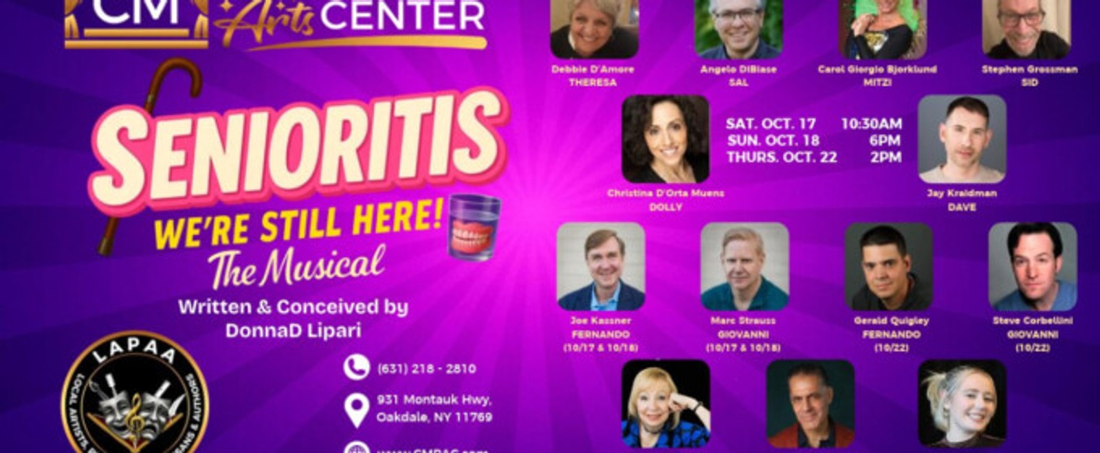 SENIORITIS: WE'RE STILL HERE! THE MUSICAL to Return with Original Cast