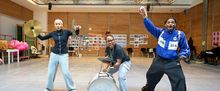 JACK AND THE BEANSTALK Rehearsals at Lyric Hammersmith Theatre