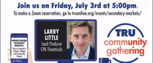 TRU to Host Community Gathering on Succeeding in Secondary Theater Markets