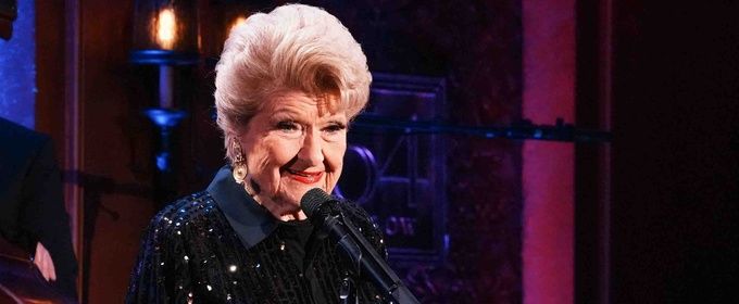 Marilyn Maye to Perform at Feinstein's at Hotel Carmichael