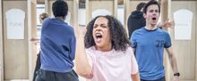 National Theatre's Return of DEAR ENGLAND in Rehearsal
