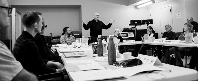 Photo Flash: In Rehearsal with Signature's THE YOUNG MAN FROM ATLANTA, Extended  Photos