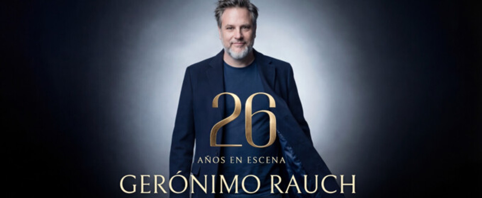 Gerónimo Rauch celebra hoy en Madrid sus 26 AÑOS EN ESCENA en el Teatro Calderón