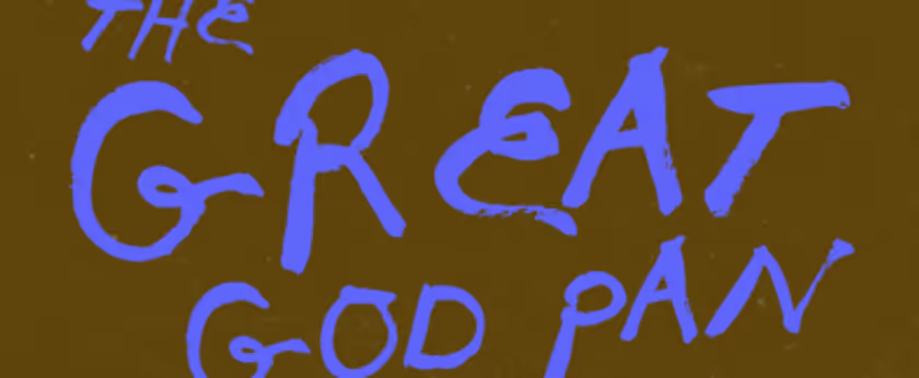 THE GREAT GOD PAN to Open at CSULA's Arena Theater Photo