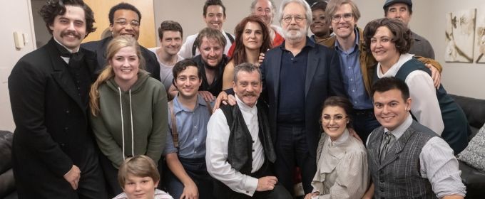 Photo Flash: John Weidman Visits Signature Theatre's ASSASSINS Photos