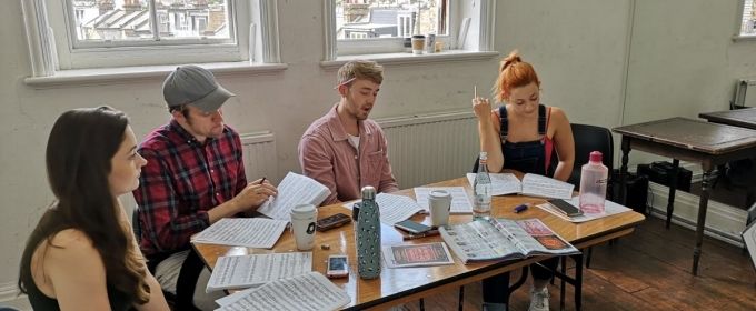 Photo Flash: Inside Rehearsal For I WISH MY LIFE WERE LIKE A MUSICAL Photos