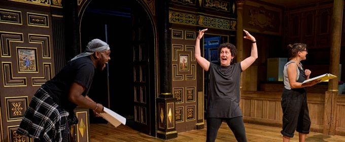 Photos: First Look at Rehearsal For MIDSUMMER MECHANICALS at Shakespeare's Globe Photos