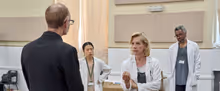 Inside Rehearsal For THE DOCTOR, On Tour Beginning in September