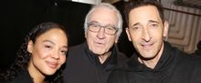 Robert De Niro Stops By THE FEAR OF 13 On Broadway