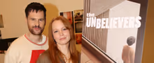 The Cast of Manhattan Theatre Club's THE UNBELIEVERS Meets the Press