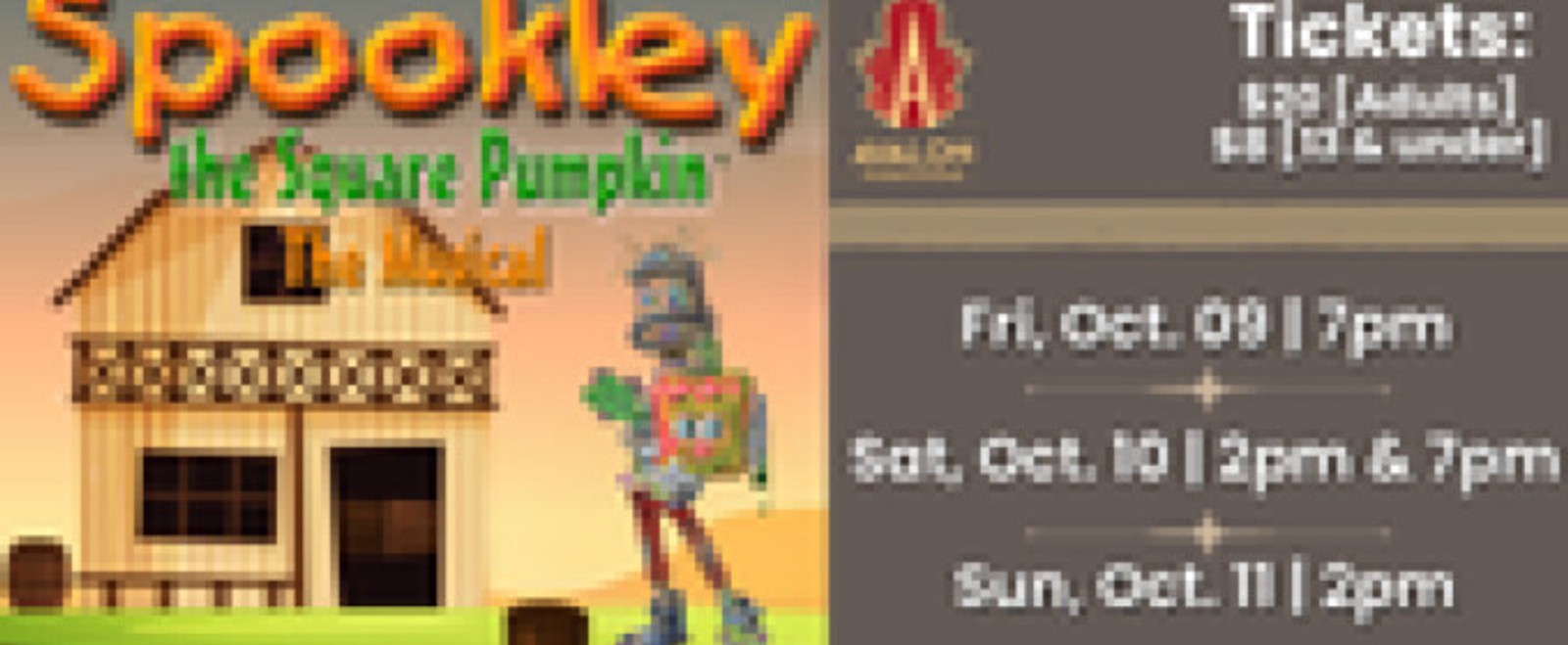 SPOOKLEY THE SQUARE PUMPKIN: THE MUSICAL to Open at Avalon Theatre