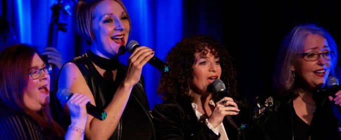 Photo Flash: The Cast of THOSE GIRLS Celebrates Karen Mack's Birthday at The Lau Photos