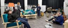 Inside Rehearsal for LIVING World Premiere At Sheffield Theatres