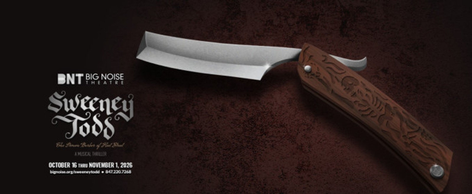 SWEENEY TODD to Open at Big Noise Theatre