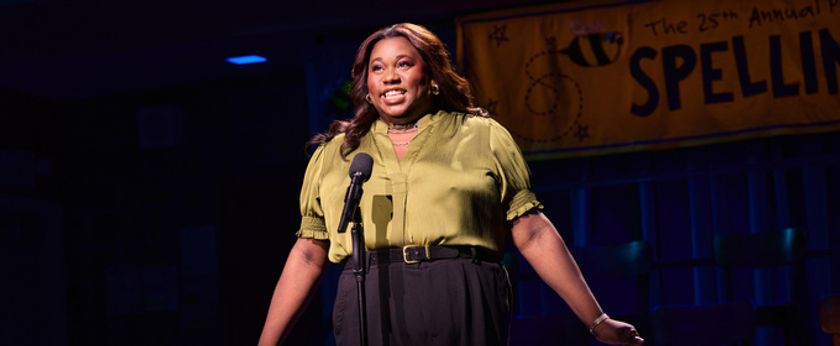 Photos: Alex Newell, Nina White and Julian Sewell in SPELLING BEE Photo