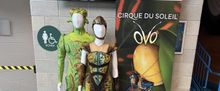 Cirque Du Soleil OVO Costume Installation On Display At Mohegan Arena At Casey Plaza