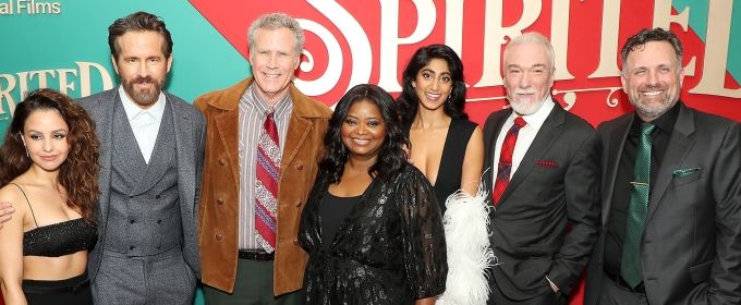 Photos: Will Ferrell, Patrick Page & More SPIRITED Stars Hit the Red Carpet Photos