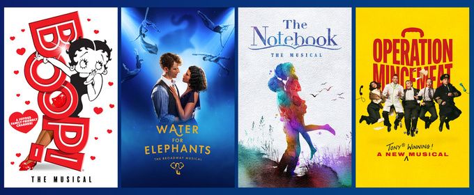 BOOP!, WATER FOR ELEPHANTS, THE NOTEBOOK and OPERATION MINCEMEAT Set for Broadway in Atlanta Season