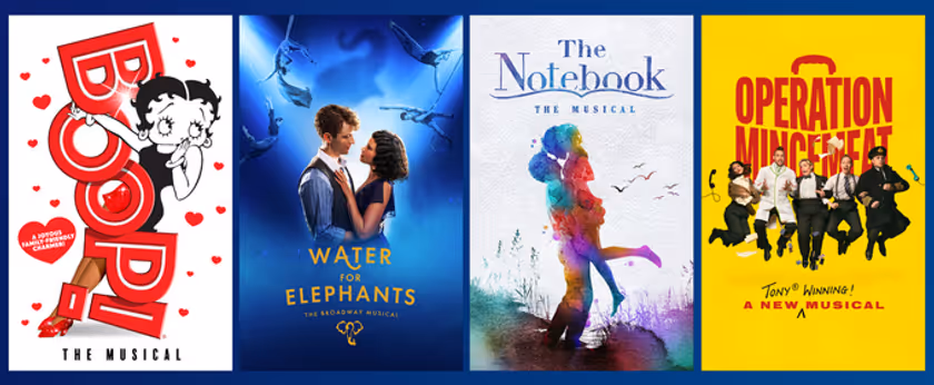 BOOP!, WATER FOR ELEPHANTS, THE NOTEBOOK and OPERATION MINCEMEAT Set for Broadway in Atlanta Season Photo