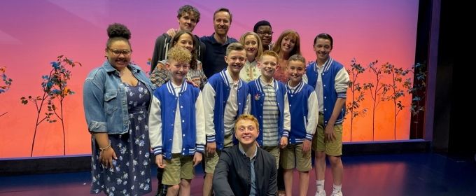Photos: 5 Star Boys Visit DEAR EVAN HANSEN in the West End Photos