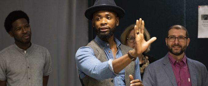Photo Flash: Inside First Rehearsal For The New Group's ONE IN TWO Photos