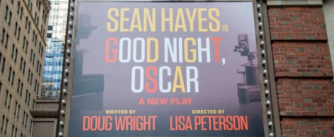 Up on the Marquee: GOOD NIGHT, OSCAR Photos